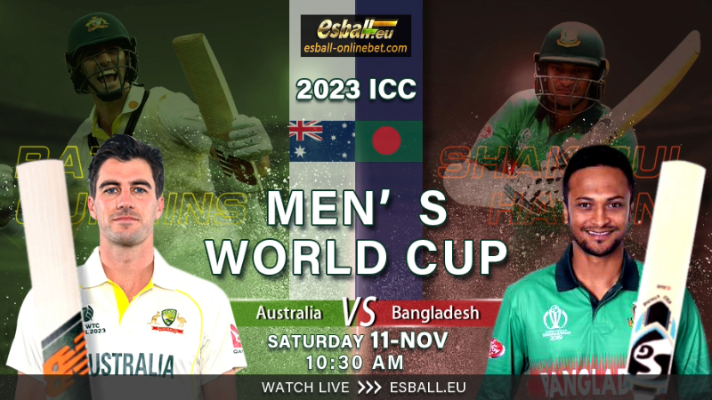 2023 World Cup Australia vs Bangladesh Match Prediction