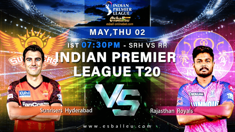 IPL Match 50 Prediction: Sunrisers Hyderabad vs Rajasthan Royals