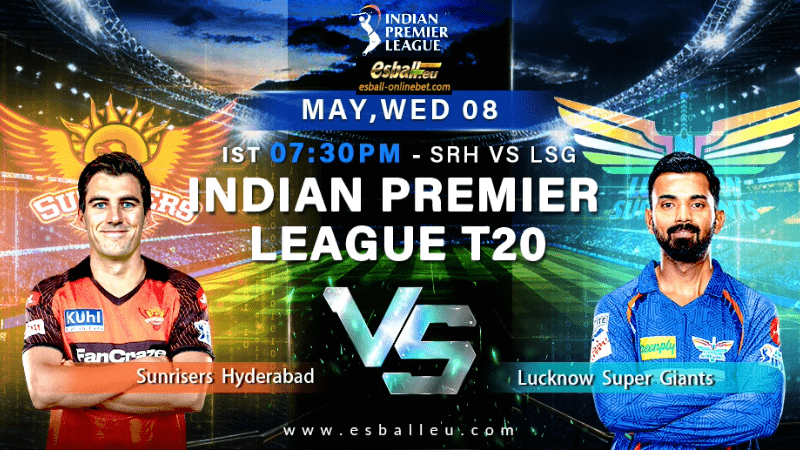 8 May IPL Match Prediction LSG vs SRH: Conquering to Reach Table Top