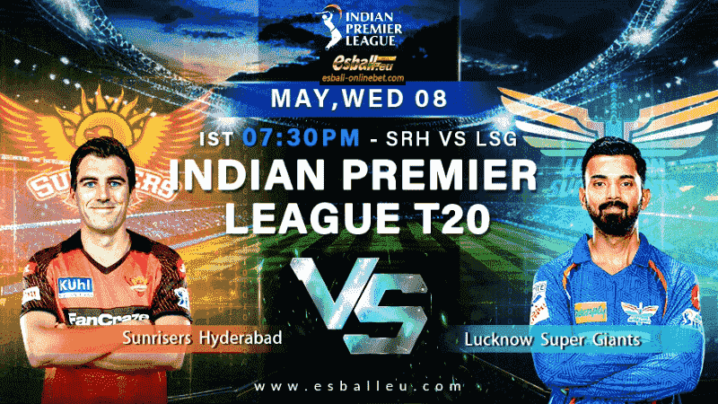 8 May IPL Match Prediction LSG vs SRH: Conquering to Reach Table Top