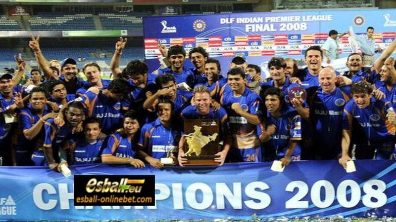 The Inaugural IPL Cricket Champions Rajasthan Royals Journey