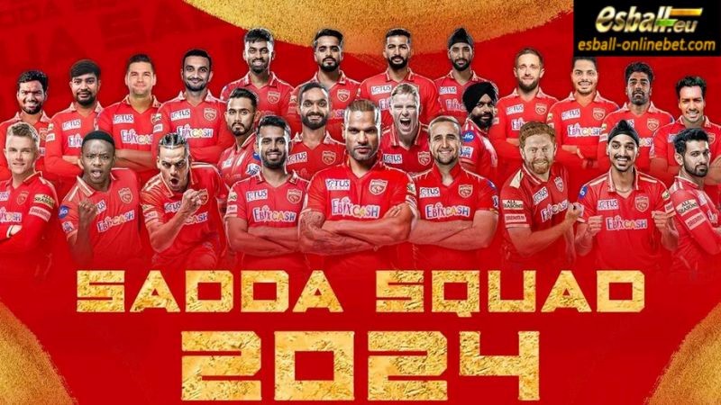 Punjab Kings 2024 Squad, Punjab IPL Team Player List