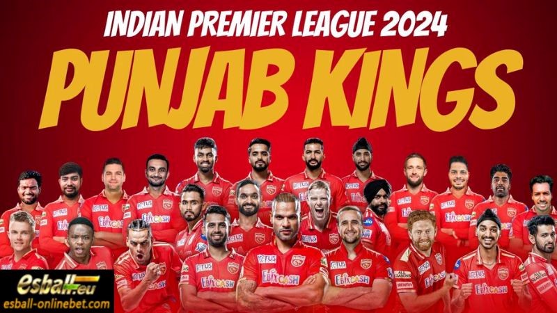 Punjab Kings 2024 Squad, Punjab Kings New Players List