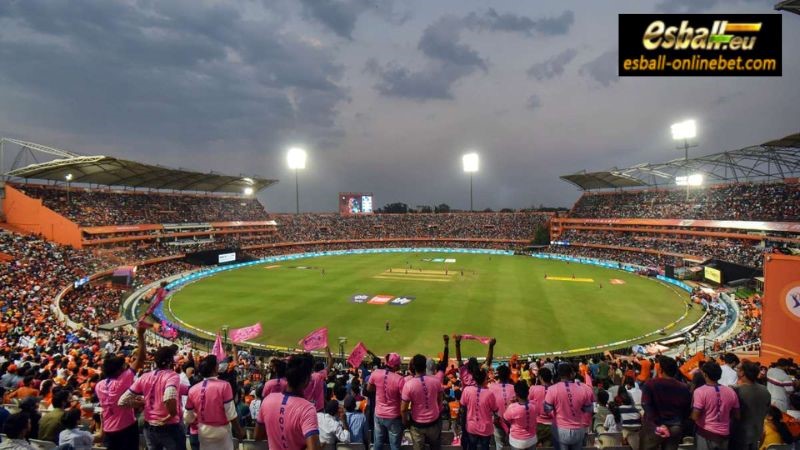 Rajiv Gandhi International Stadium Highest n Avg Score in IPL