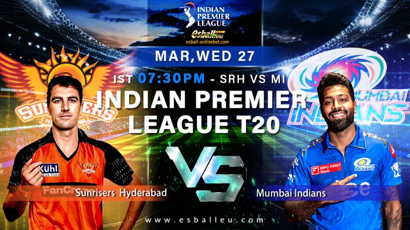 IPL Match Prediction SRH vs MI 2024 Match 8