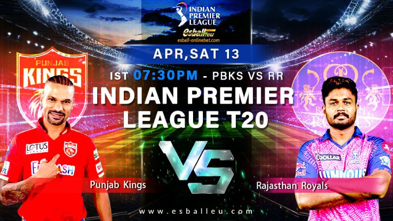 13 Apr IPL Match Prediction: Punjab Kings Takes On Rajasthan Royals