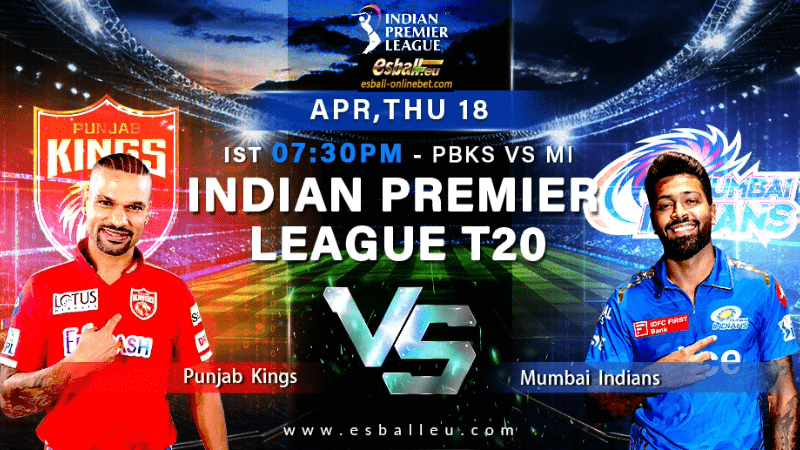 IPL Match 33 Prediction: High Scoring Expected In PK vs MI