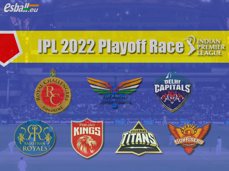 IPL 2022 Playoff Race: 5-Team Tussle For Remaining Playoff Spots