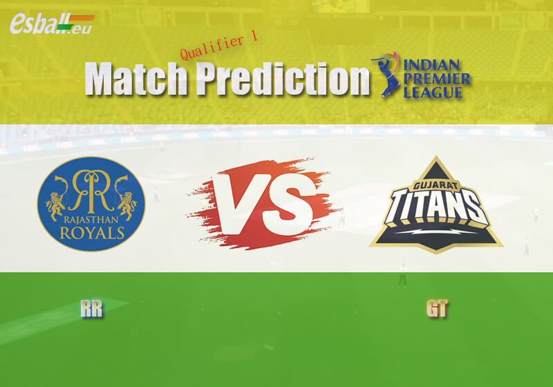 IPL 2022 GT vs RR Match Prediction