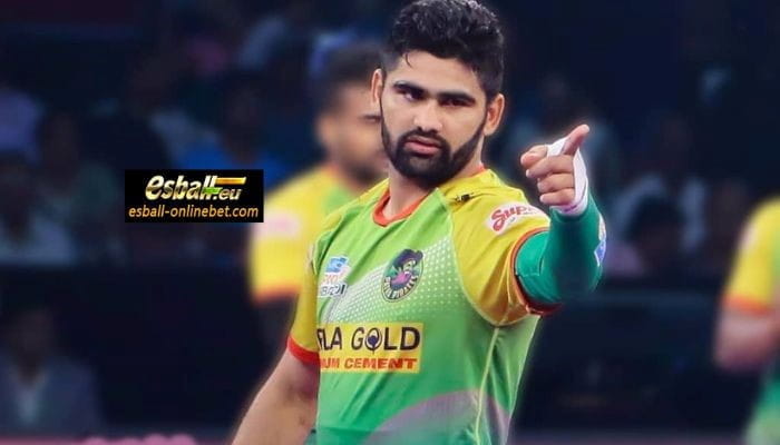 Pro Kabaddi Top Raider Pardeep Narwal famous as “Dubki King”