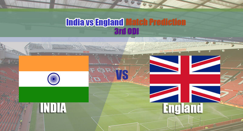 ODI 3rd 2022 India Vs England Match Prediction