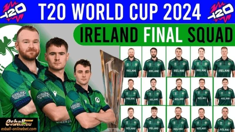 Ireland Cricket World Cup Squad 2024 Ireland Cricket World Cup Squad 2024