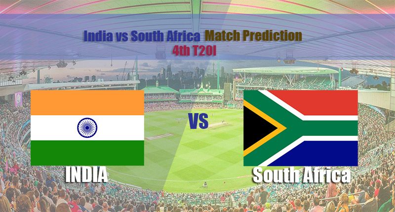 T20I 2022 4th India Vs South Africa Match Prediction