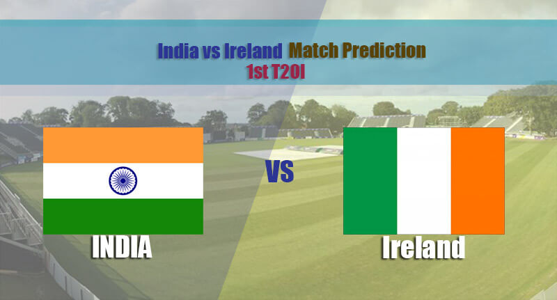 T20I 2022 India Vs Ireland Match Prediction