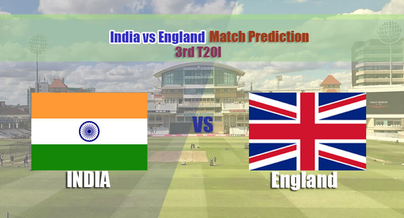 T20I 2022 2nd India Vs England Match Prediction