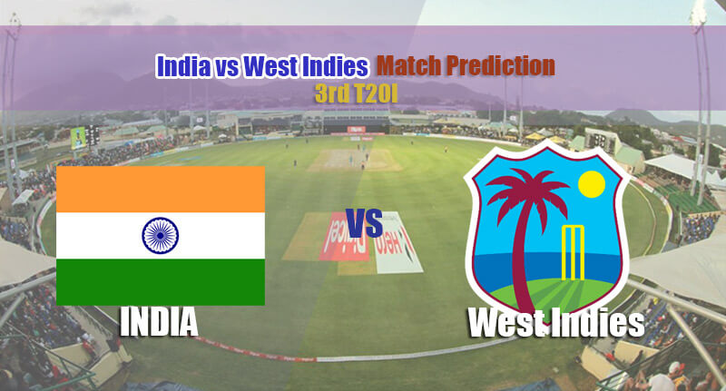 T20I 3rd 2022 India Vs West Indies Match Prediction