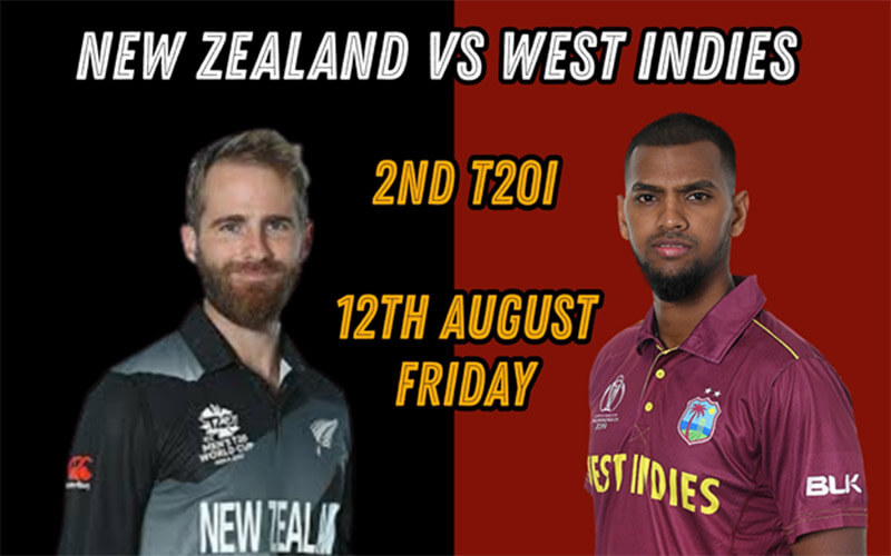 T20I 2nd 2022 New Zealand Vs West Indies Match Prediction