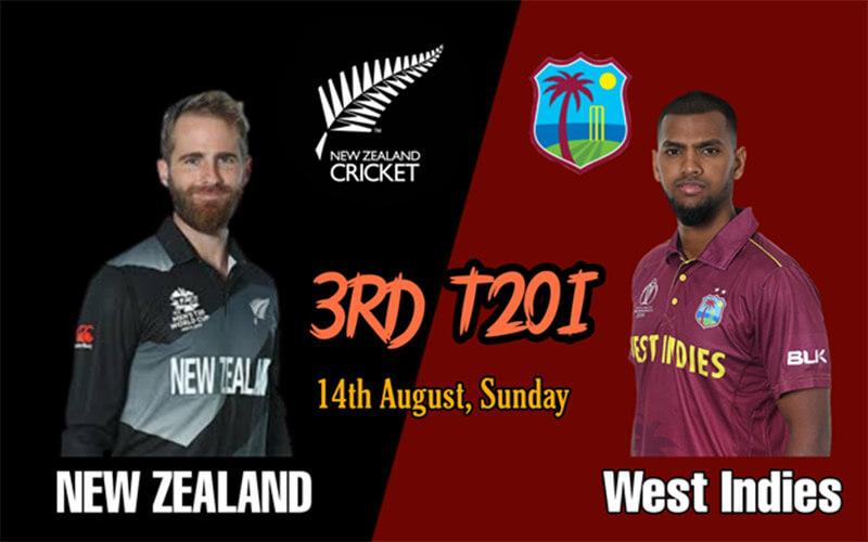 T20I 3rd 2022 New Zealand Vs West Indies Match Prediction