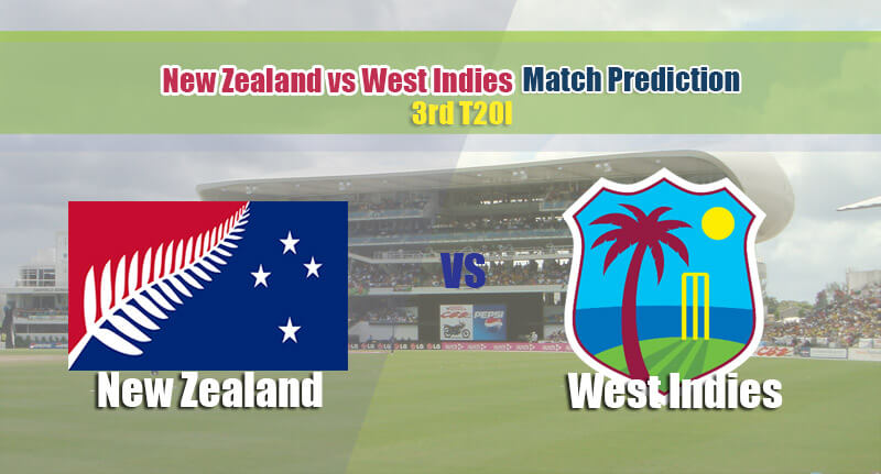 T20I 3rd 2022 New Zealand Vs West Indies Match Prediction