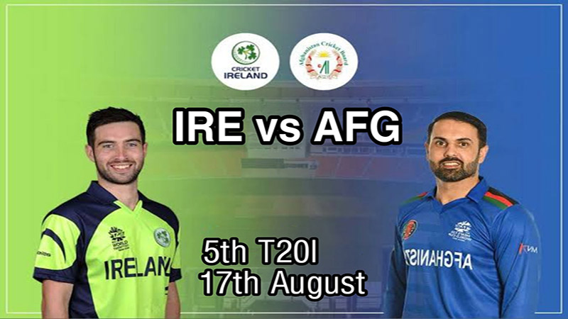 T20I 5th 2022 Afghanistan Vs Ireland Match Prediction
