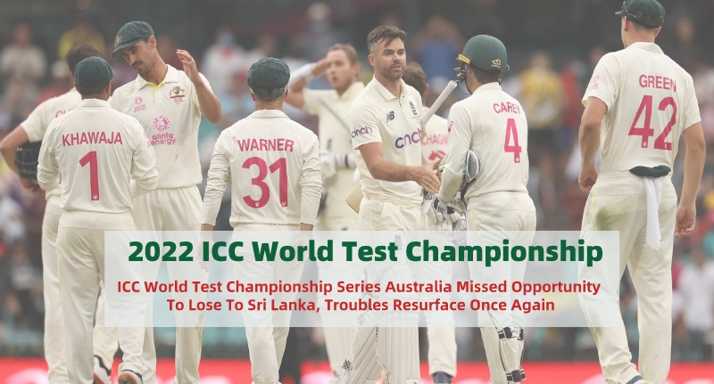 ICC World Test Championship Series Australia Missed Opportunity To Lose To Sri Lanka, Troubles Resurface Once Again